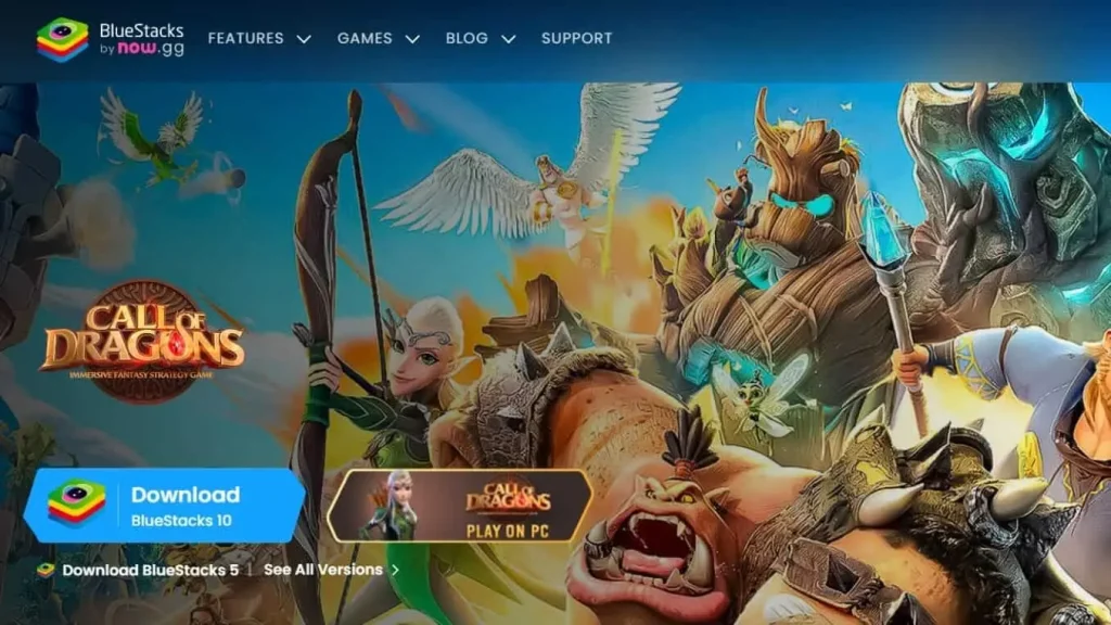 Bluestacks Emulator for PC